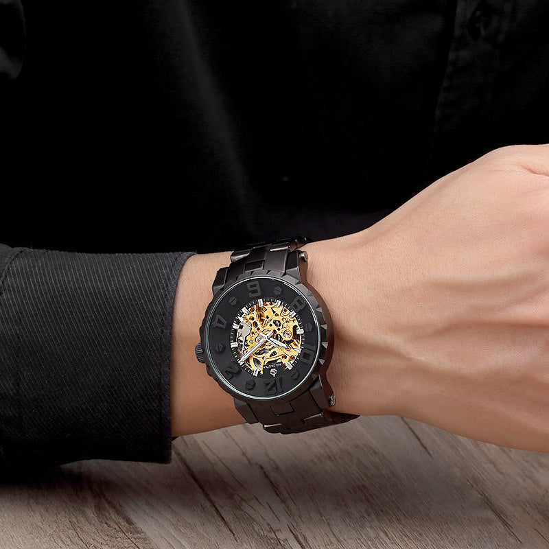 Luxury Mens Watches Stainless Steel Quartz Male WristwatchDobaDealsexpress.shopLuxury Mens Watches Stainless Steel Quartz Male WristwatchDetails
Product information:Color: Black Edge white surface black steel belt, silver edge black surface silver steel belt, black edge black surface black steel belt,