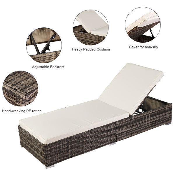 Outdoor Leisure Rattan Furniture Pool Bed / Chaise (Single Sheet)DobaDealsexpress.shopOutdoor Leisure Rattan Furniture Pool Bed / Chaise (Single Sheet)Details

 



 
Introductions:This lounge chair is weather-resistant and lightweight for easy carry. Its contemporary style make it suitable for pool sides and outdo