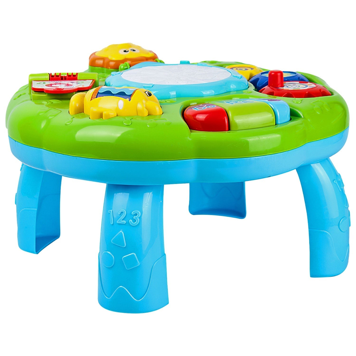 Toddler Musical Learning Table Educational Baby Toys Musical Activity DobaDealsexpress.shopToddler Musical Learning Table Educational Baby Toys Musical Activity Table Learning CenterHighlights
A practical educational toy to improve baby’s music sentiment, hearing development, color recognition and exploring spirit.
Different from other dull musi