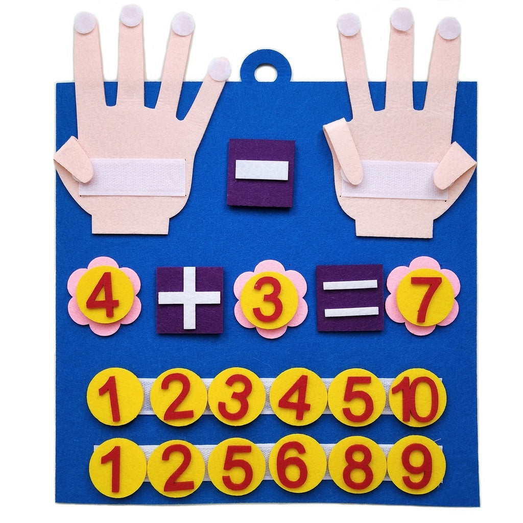 Kid Felt Finger Numbers Math Toys; Children Counting Early Learning EdDobaDealsexpress.shopKid Felt Finger Numbers Math Toys; Children Counting Early Learning Educational Board;Details
