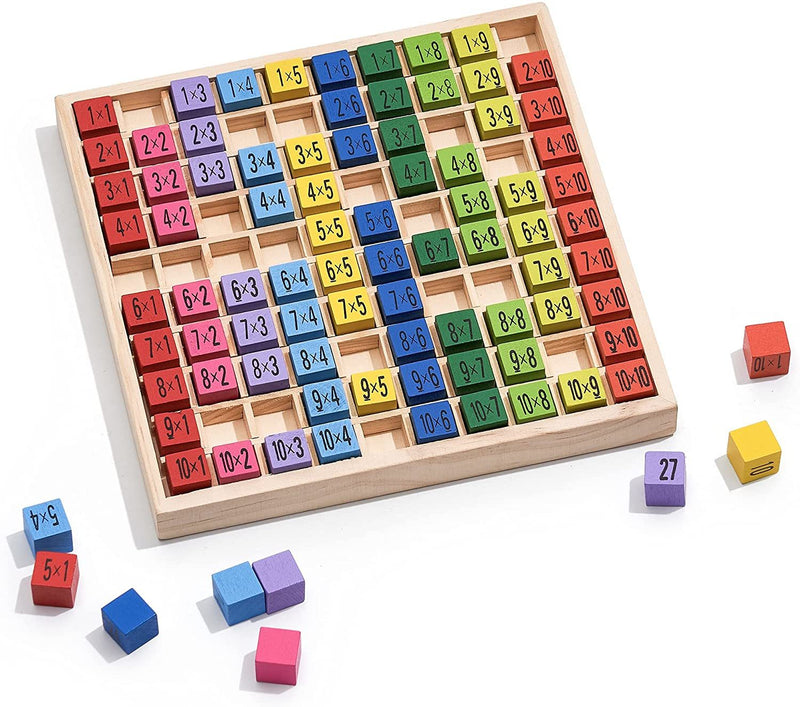 Wooden Multiplication & Math Table Board Game, Kids Montessori PreschoDobaDealsexpress.shopWooden Multiplication & Math Table Board Game, Kids Montessori Preschool Learning Toys GiftHighlights
[ High-quality material ] - multiplication Board is made of natural wood, not easy to damage and durable. High-quality Craftsmanship, the surface is smoot