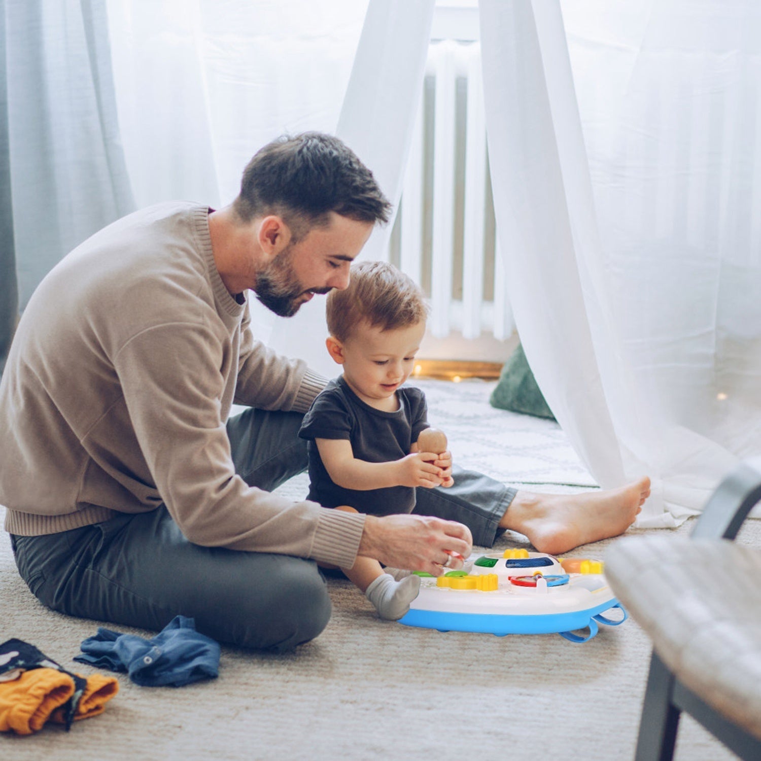Toddler Musical Learning Table Educational Baby Toys Musical Activity DobaDealsexpress.shopToddler Musical Learning Table Educational Baby Toys Musical Activity Table Learning CenterHighlights
A practical educational toy to improve baby’s music sentiment, hearing development, color recognition and exploring spirit.
Different from other dull musi