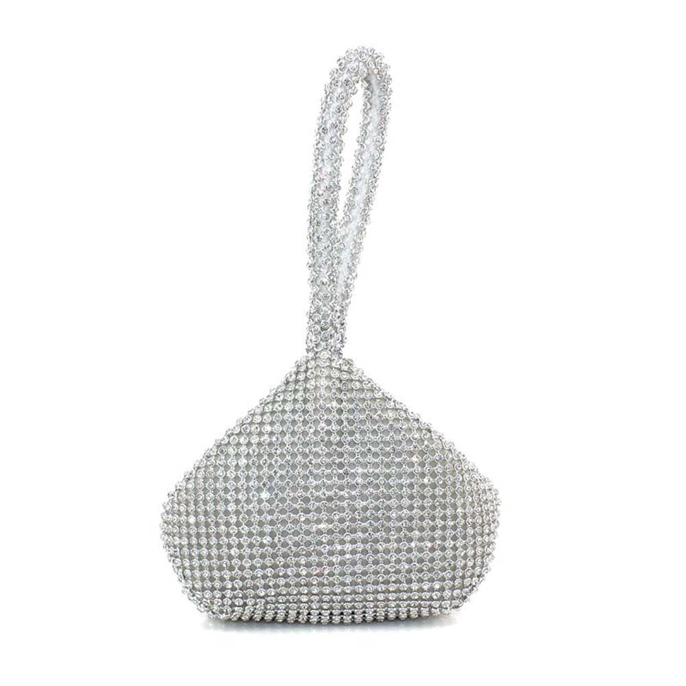 Triangle Full Rhinestones Women's Evening Clutch Bag Ladies Small HandDobaDealsexpress.shopEvening Clutch Bag Ladies Small Handbag, SilverHighlights
Size: 15.5x3.5x12.5cm / 6.1"x1.4”x4.9“
Filled with rhinestones to add a touch of color to your outfit!
Style: Clutch Bag/HandBag.
The mini handbag. Excell