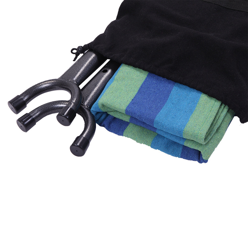 Free shipping  Hammock & Steel Frame Stand Swing Chair Home/Outdoor BaDobaDealsexpress.shopFree shipping Hammock & Steel Frame Stand Swing Chair Home/Outdoor Backyard Garden Camp Sleep YJHighlights
With a hammock, a hammock stand and a handbag included , Compact, lightweight and portable for easy carrying and storage
Could bear up to 135Kg weight to 
