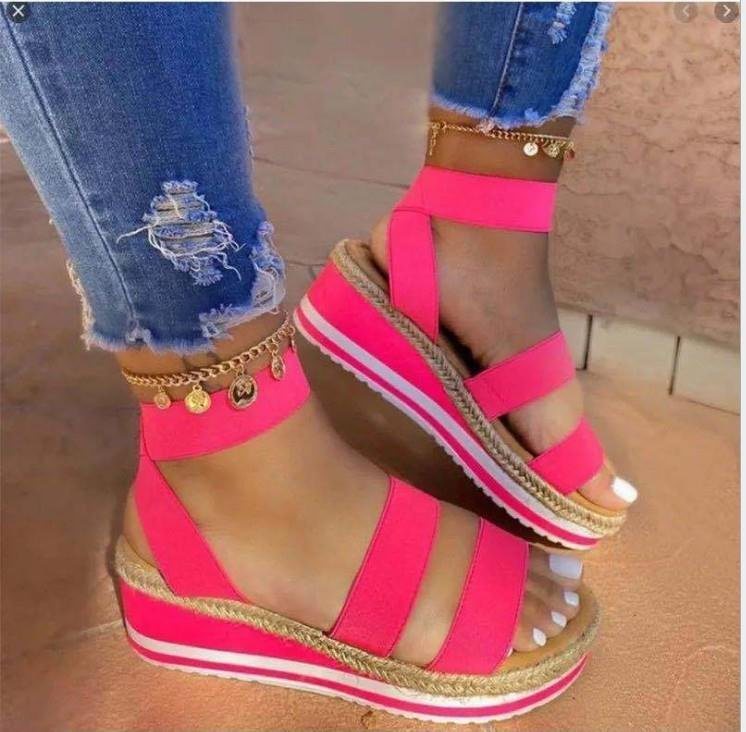 Summer Sandals Women Wedges Platform Ladies Hemp Shoes Ladies Candy CoDobaDealsexpress.shopSummer Sandals Women Wedges Platform Ladies Hemp Shoes Ladies Candy Color Casual Girls SlipSpecification
Brand:no brand
Details
Brand Name:NoEnName_NullUpper Material:Stretch FabricOrigin:Mainland ChinaSandal Type:GLADIATORHeel Type:WedgesLining Material:n