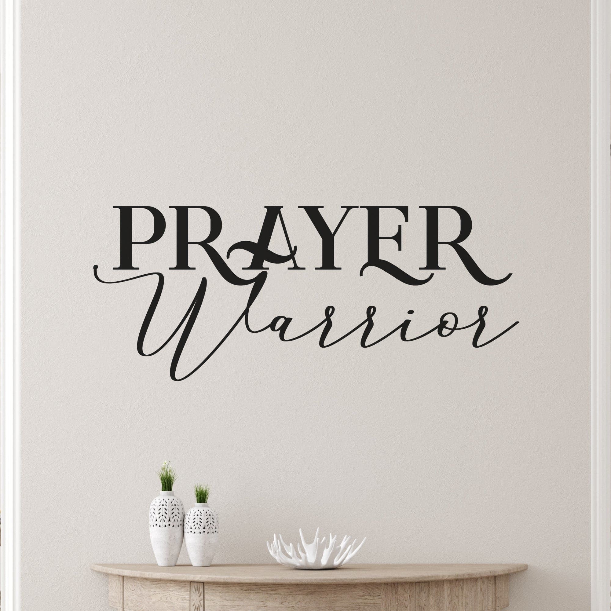 Decor - Prayer Warrior Removable Vinyl Wall Decal, Easy Peel And StickDobaDealsexpress.shopDecor - Prayer Warrior Removable Vinyl Wall Decal, Easy PeelDetails
Are you looking for a fun and unique way to personalize your things? Look no further than this peel-and-stick removable decal sticker. It is the perfect way 