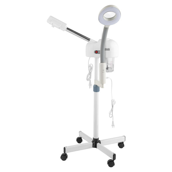 2 in 1 Facial Steamer with 3X Magnifying Lamp, Esthetician Steamer ProDobaDealsexpress.shop3X Magnifying Lamp, Esthetician Steamer Professional Aromatherapy Humidifier Face Spa Mist SteamDetails

 
Introductions:
The Facial Steamer is design for beauty salon or personal care use at home. Its sprayer has the function of ozone, so as to speed up skin n