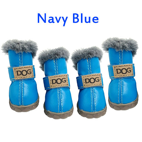 Winter Pet Dog Shoes Warm Snow Boots Waterproof Fur 4Pcs/Set Small DogDobaDealsexpress.shopWinter Pet Dog Shoes Warm Snow Boots Waterproof Fur 4Pcs/Set Small Dogs CottonDetails