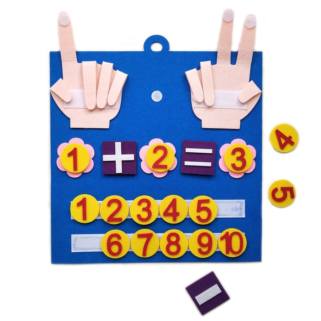 Kid Felt Finger Numbers Math Toys; Children Counting Early Learning EdDobaDealsexpress.shopKid Felt Finger Numbers Math Toys; Children Counting Early Learning Educational Board;Details