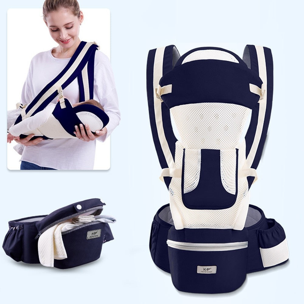 Front Facing Baby CarrierDealsexpress.shopDealsexpress.shopFront Facing Baby Carrier3 carry model for baby's 0-48 month
Large capacity storage bag for all baby's product
The long back panel protect the baby's spine and also wind-proof
Sweet anti-fri