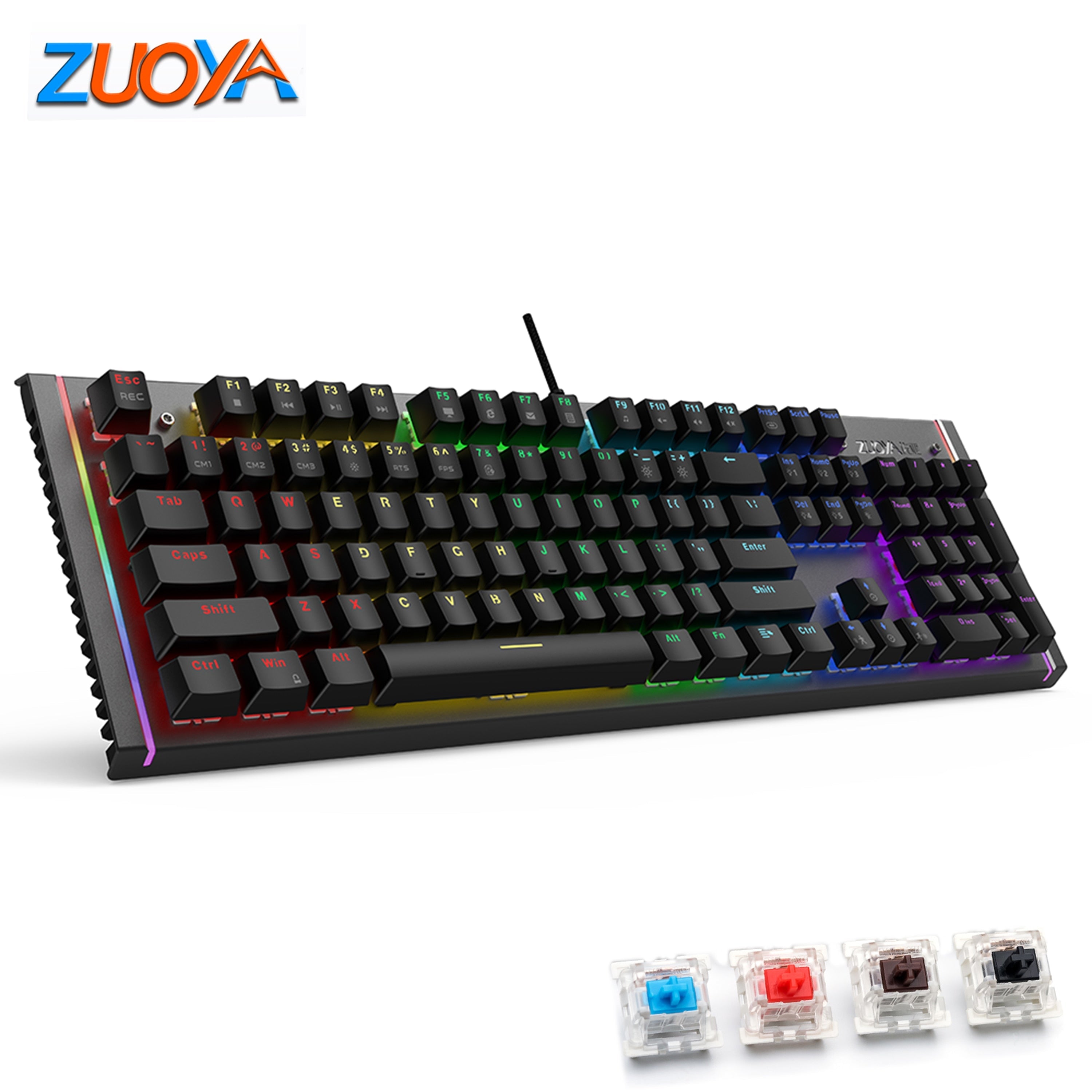RGB Mix Backlit Wired Gaming Mechanical KeyboardDealsexpress.shopDealsexpress.shopRGB Mix Backlit Wired Gaming Mechanical Keyboard